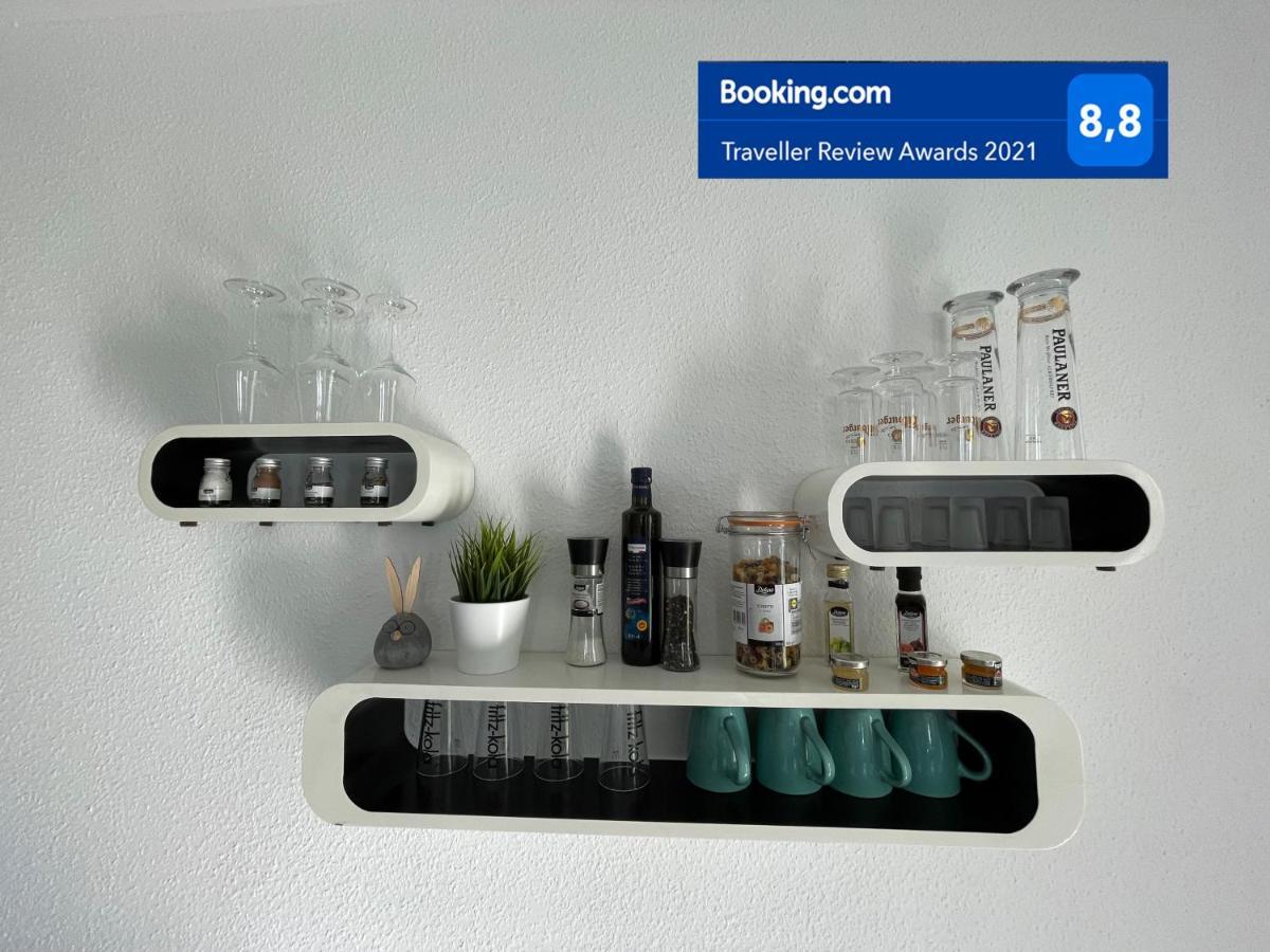 W1 - Kontaktloser 24H Check In, W-Lan, Netflix, Parkplatz, Kueche, Boxspring-Bett Bückeburg Exterior foto